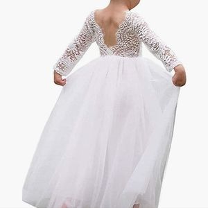 White formal / flower girl dress
